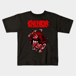 Kreator Flag of Hate Kids T-Shirt